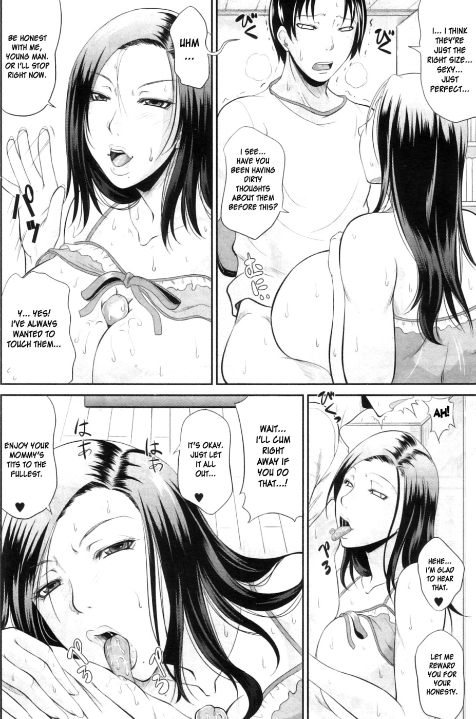 Hentai Manga Comic-Wagamama na Tarechichi-Chapter 3-Mommy's Sex Education-14